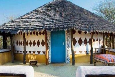 Hutte du Planet Baobab à Gweta au Botswana