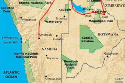 circuit 4x4 Namibie Botswana Chutes Victoria